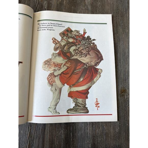 1939 DEC 16 Christmas Santa NORMAN ROCKWELL SATURDAY EVENING POST magazine print - Picture 7 of 10